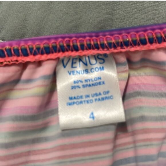VENUS | striped bikini bottom 4 - Picture 3 of 5